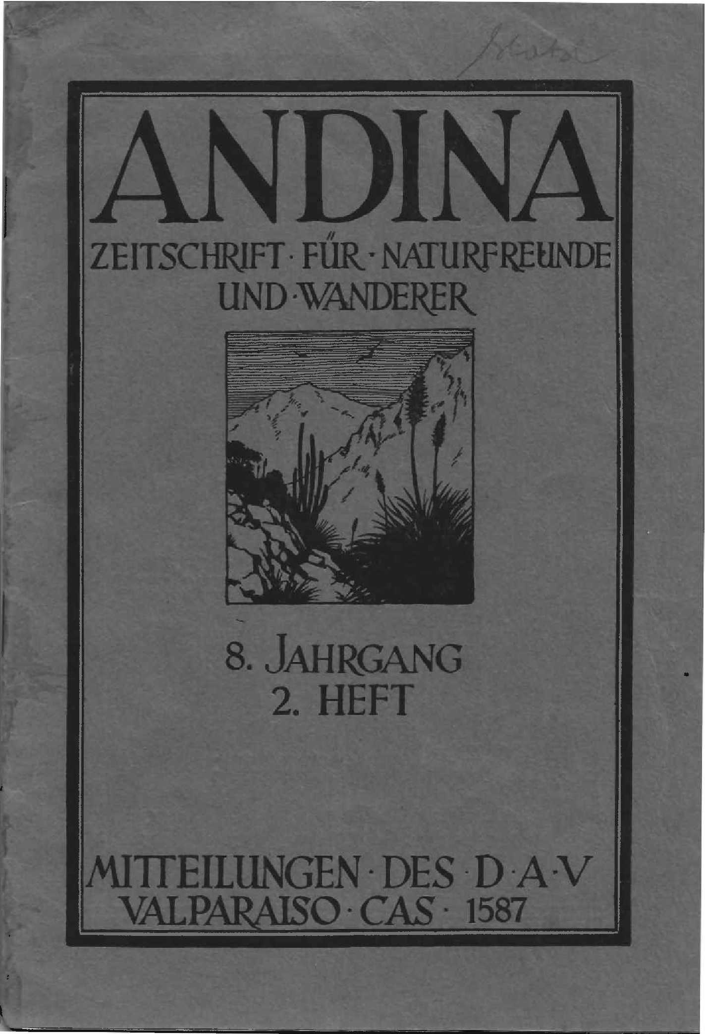 Revista Andina 1930 Heft 2