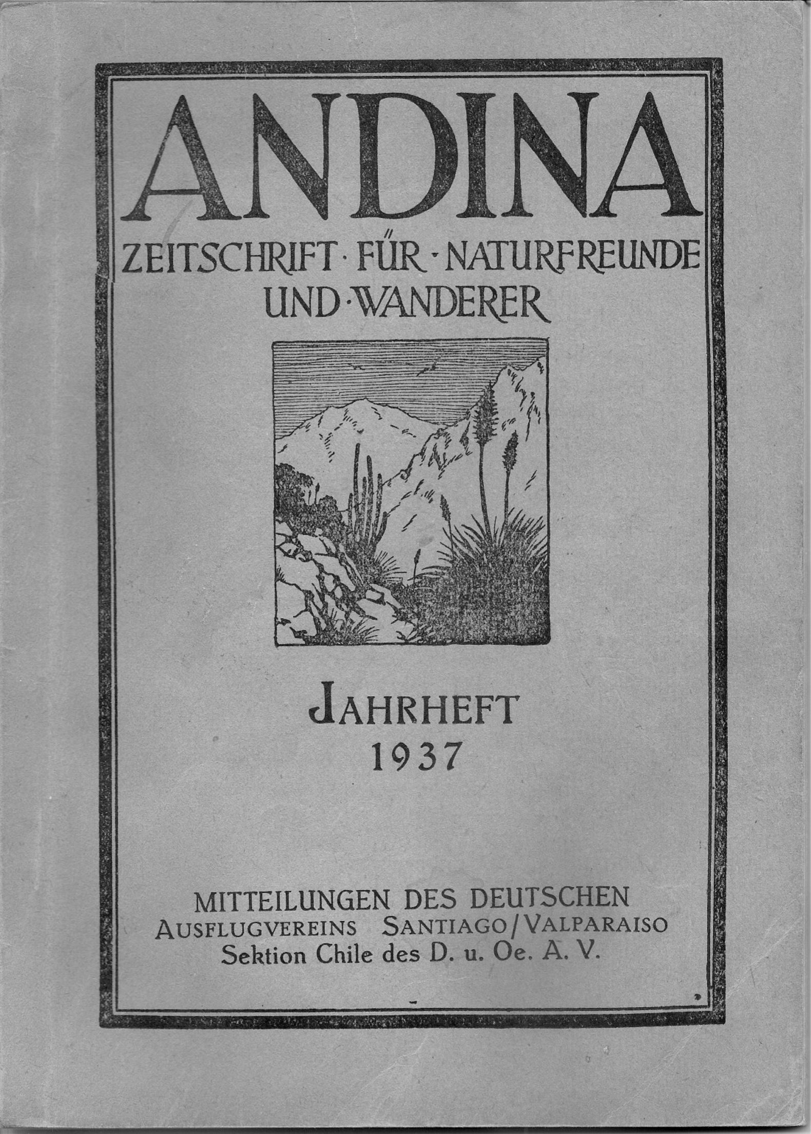 Revista Andina 1937