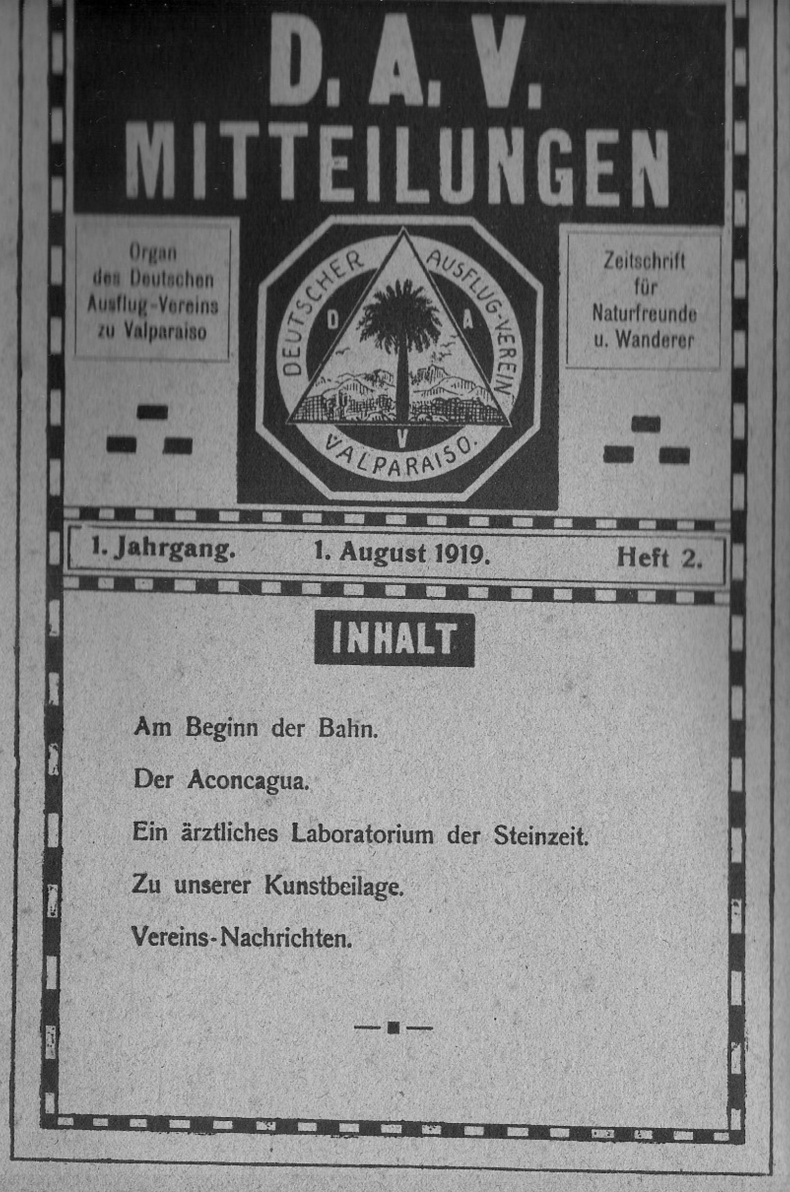 Revista Andina 1919 Heft 2
